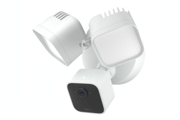 Blink Wired Floodlight Camera and Blink Mini Pan Tilt Blink Wired Floodlight Camera, Image/Amazon
