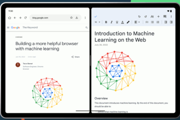 Google Workspace's New Android Larger Screens Features Boost Productivity, Screen Capture/Google