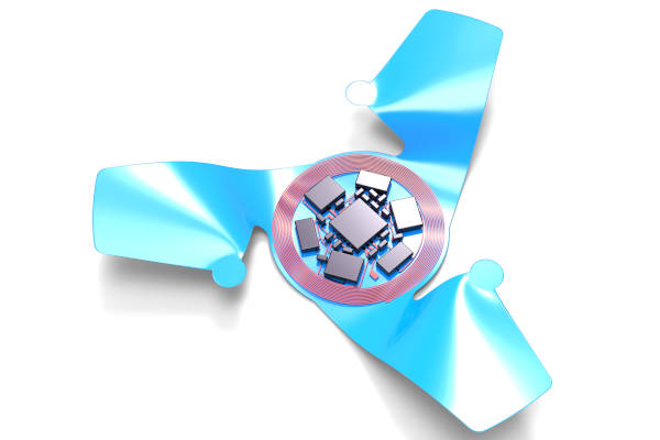 First Flying Microchip, Image/Northwestern University