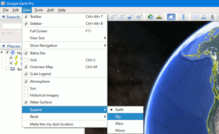 How to Find the Christmas Star 2020 on Google Earth