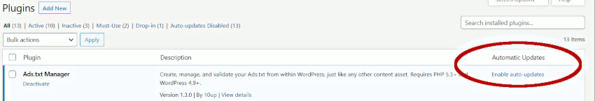 How to Enable Auto-Updates for WordPress Plugins How to Enable Auto-Updates for WordPress Plugins