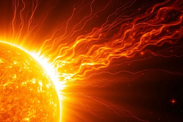 Coronal mass emitted from sun 6-1-25