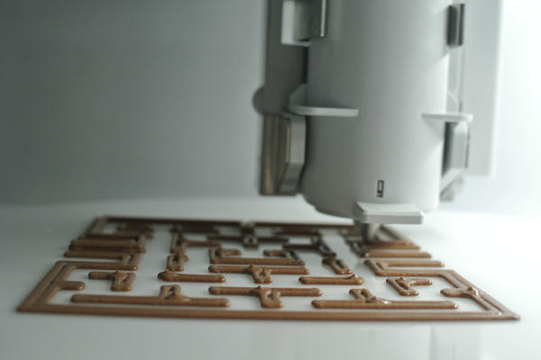 Foodini making chocolate maze, Image/Natural Machines