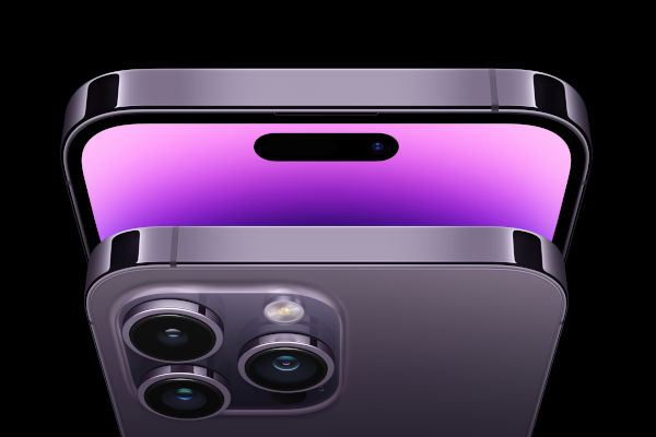 Apple iPhone 14 Pro, iPhone 14 Pro Max, Deep purple finish, Image/Apple