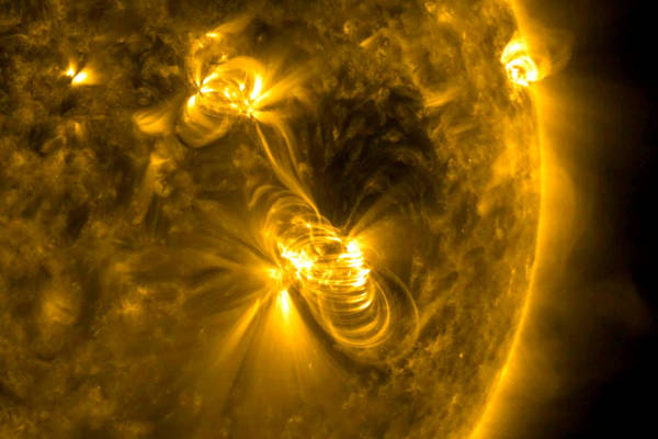 M-class Sun Flare, Image/NASA