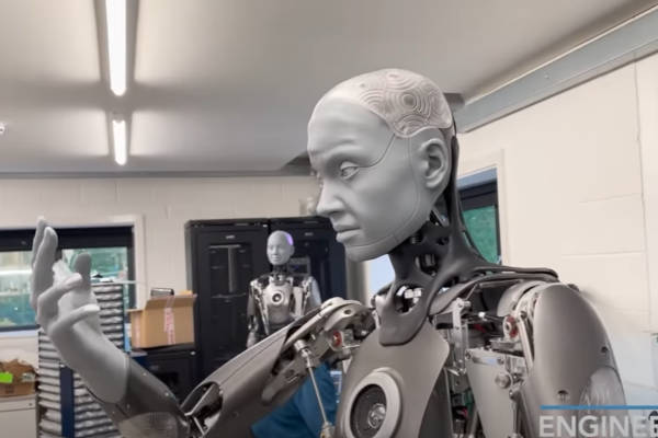 Ameca the Robot, Screen Capture/YouTube/Engineered Arts