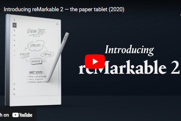 Remarkable, the Paper Tablet