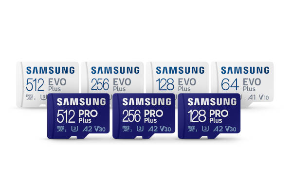Samsung PRO Plus and EVO Plus MicroSD Cards, Image/Samsung