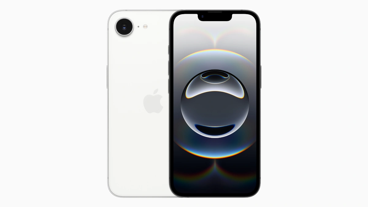 Apple Unveils iPhone 16e the Newest Member of the iPhone 16 Lineup 8 Apple iPhone 16e Front and Back